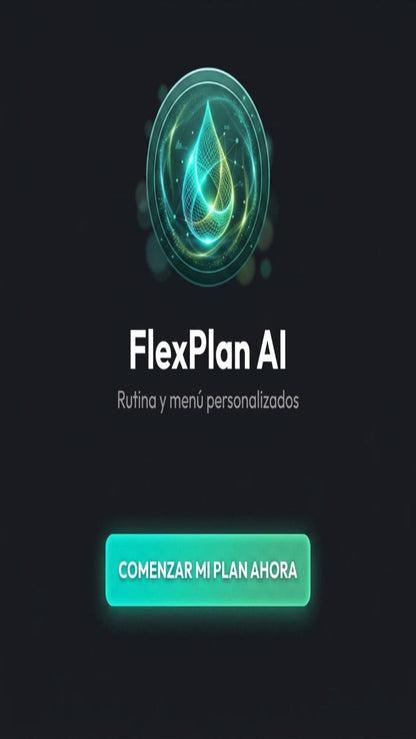 FlexPlan AI – Plan de entrenamiento y nutrición personalizado