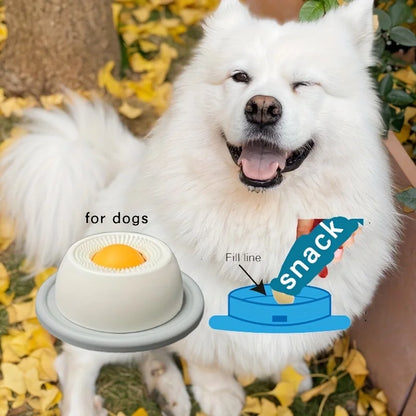 Engaging Slow Feeder Lick Mat for Dogs & Cats - Enhance Playtime and Promote Dental Health with Our Interactive Snack Bowl