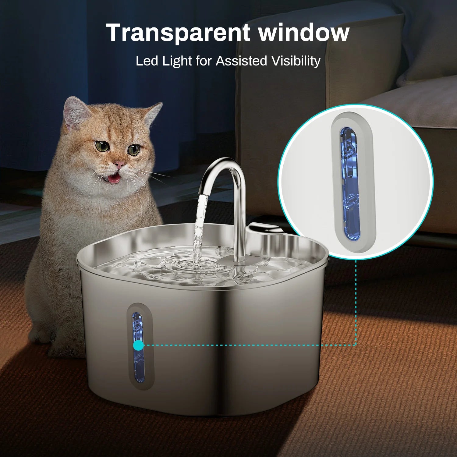 Premium Replacement Filters for Cat and Dog Water Fountains - Activated Carbon Filters for Fresh, Clean Water