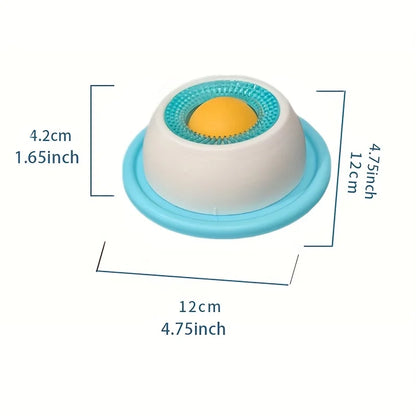 Engaging Slow Feeder Lick Mat for Dogs & Cats - Enhance Playtime and Promote Dental Health with Our Interactive Snack Bowl