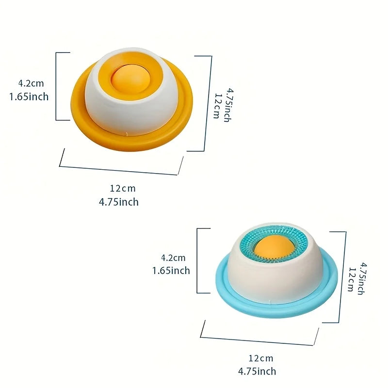 Engaging Slow Feeder Lick Mat for Dogs & Cats - Enhance Playtime and Promote Dental Health with Our Interactive Snack Bowl
