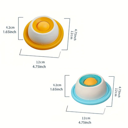 Engaging Slow Feeder Lick Mat for Dogs & Cats - Enhance Playtime and Promote Dental Health with Our Interactive Snack Bowl