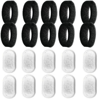 Premium Replacement Filters for Cat and Dog Water Fountains - Activated Carbon Filters for Fresh, Clean Water