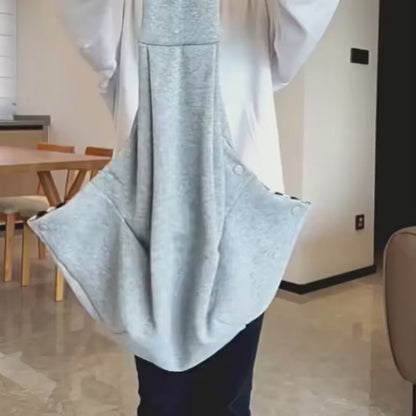 Bolso Bandolera Prémium Reversible para Mascotas – Algodón Suave y Doble Seguridad